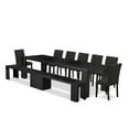 thumbnail image 1 of Luxe by East West Furniture 9-piece Dining Room Table Set a Rectangular Kitchen Table, 1 of 3