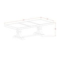 thumbnail image 1 of Luxe by East West Furniture Wooden Dining Table, 1 of 5