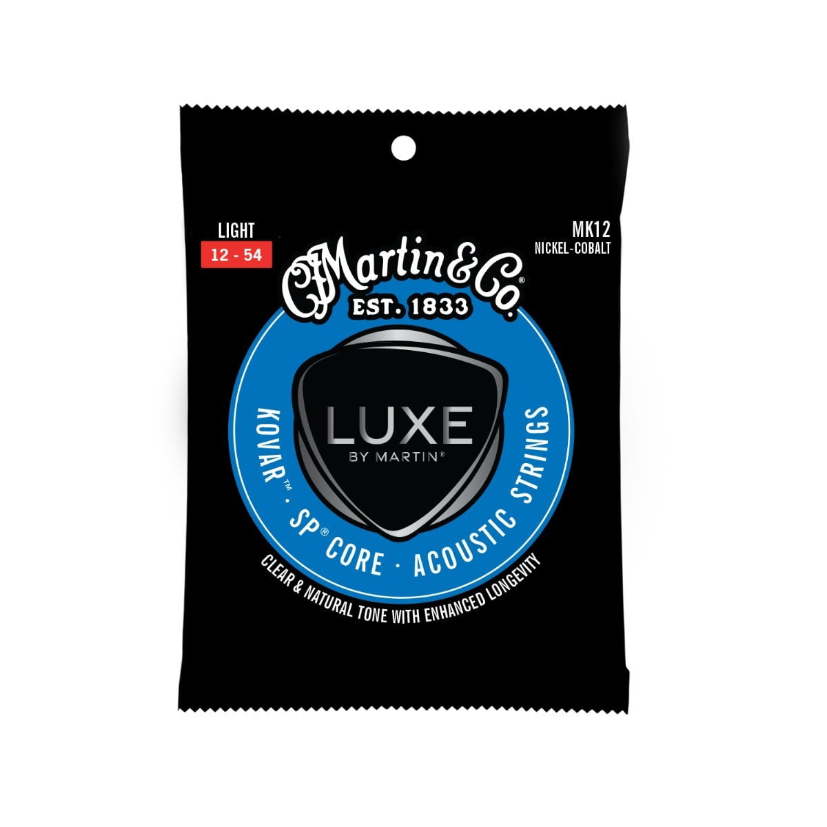 Martin Luxe MK12 Kovar Light Gauge Acoustic Guitar Strings