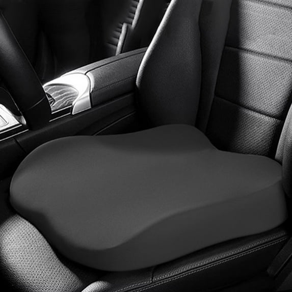 LuxeLiving Car Seat Cushion, Waist Protection Office Seat Height Increasing Pad, U-shaped Hip Protection with Memory Inner Core, Breathable Thickened for Long Sitting & Driving