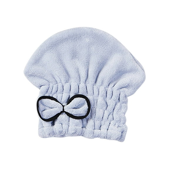 LuxeLiving Microfiber Hair Drying Cap, Super Absorbent Quick-Drying, Bandana Wrap Towel, Curly Hair Friendly, Secure Loop System, Shower Cap, Travel Gym Use