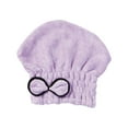 thumbnail image 1 of LuxeLiving Microfiber Hair Drying Cap, Super Absorbent Quick-Drying, Bandana Wrap Towel, Curly Hair Friendly, Secure Loop System, Shower Cap, Travel Gym Use, 1 of 1