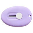 thumbnail image 1 of LuxeLiving Mini Portable Utility Knife, 6x4cm Plastic for Opening Couriers Paper, Keychain Design Safe Easy to Carry, Student Office Tool, 1 of 2