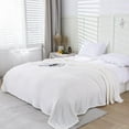 thumbnail image 1 of LuxeLiving Super Soft Fleece Blanket, Warm Solid Color, 50x70cm, Microfiber, Anti-Static, Washable, Sofa Bedding, Cold Nights Use, Cozy, 1 of 1