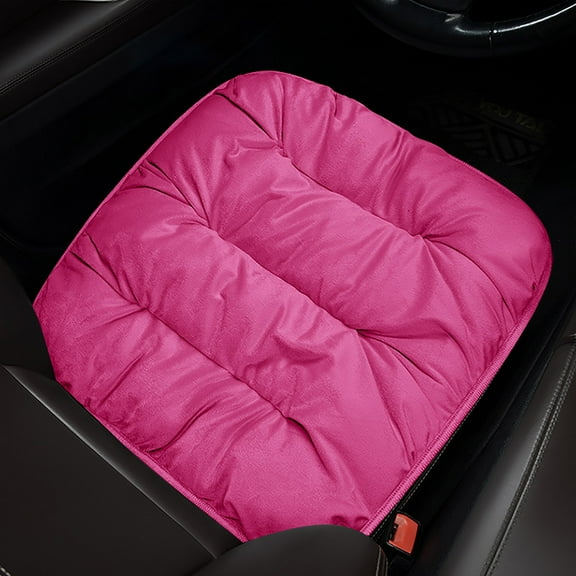 LuxeLiving Warm Car Seat Cover, Front & Rear Pad Cushion, Winter Soft Auto Protector, Comfortable for Car, SUV & Truck, Resists Wear