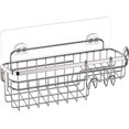 thumbnail image 1 of Luxear Shower Caddy, Luxear Adhesive Shower Organizer with Razor Holder, No-Drill Large Capacity Rustproof SUS304 Stainless Steel Shower Shelf for Dormitory, Kitchen, Bathroom Storage, 1 of 9