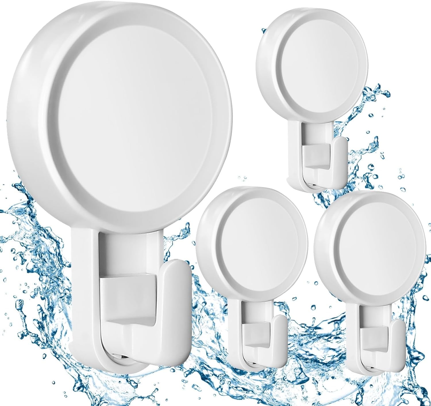 Luxear Suction Hooks, Heavy Duty Suction Hooks Hold up to 11LB ...