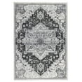 thumbnail image 1 of Luxee Designs Alexandria Collection 5x7 Area Rug, Medallion Rugs for Living Room, Bedroom, Kitchen, Office, Pet Friendly, Low Pile, High Traffic Area, Stain Resistance - Dark Gray, 1 of 5
