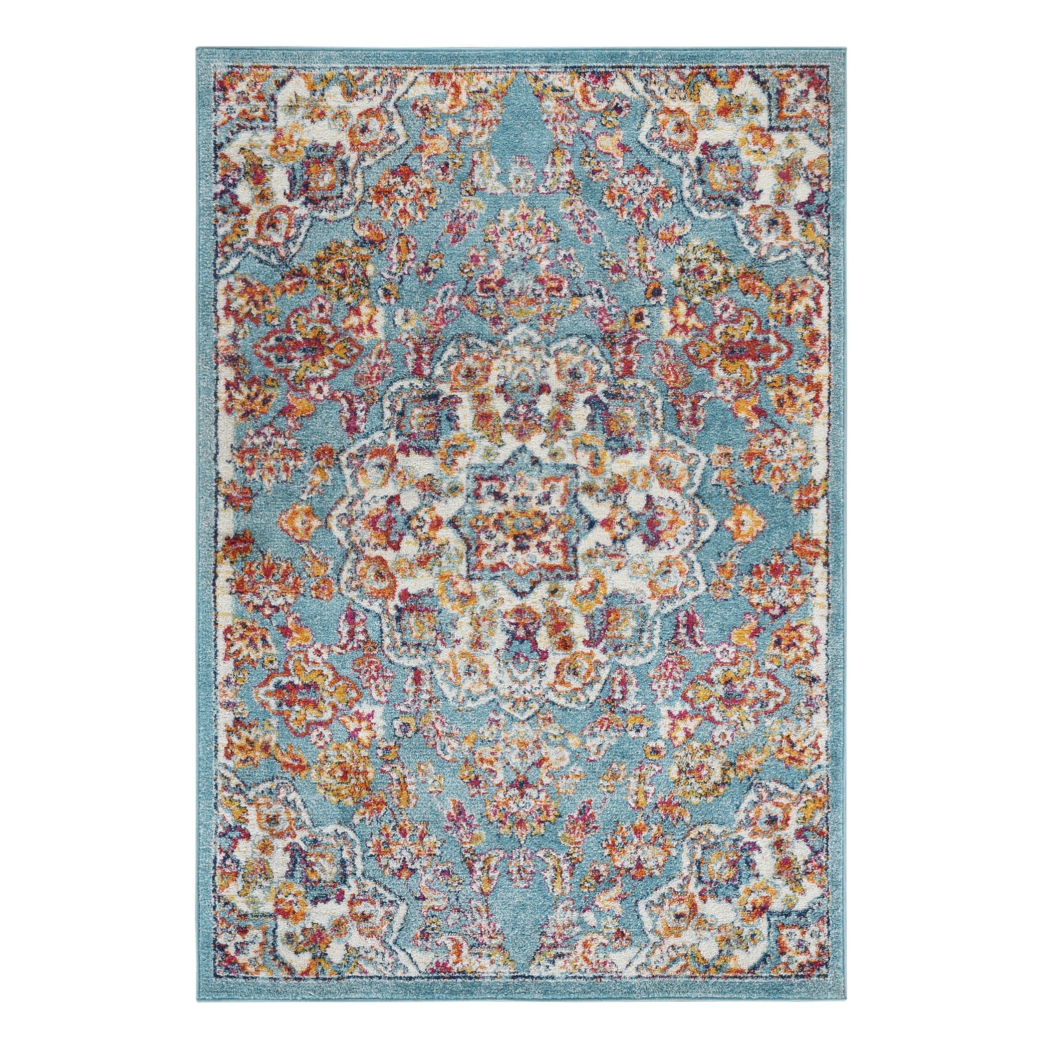 Luxee Designs Alexandria Collection 8x10 Area Rug, Medallion Rugs for ...