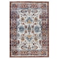 thumbnail image 1 of Luxee Designs Alexandria Floral Area Rug 8x10, Low Pile Area Rugs for Living Room, Kitchen, Bedroom - Brown, 1 of 4