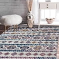 thumbnail image 1 of Luxee Designs Alexandria Geometric 2x3 Area Rug for Doorstep, Laundry Room, Hallway, Kitchen, 1 of 10