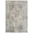 thumbnail image 1 of Luxee Designs Alpine 2x3 Area Rug, Low Pile Stain Resistance Medallion Rugs for Living Room, Dining Room, Bedroom, Kitchen, Office - Medium Gray, 1 of 5