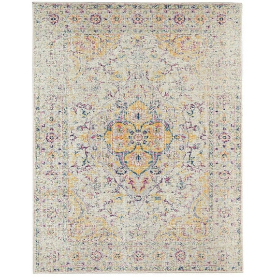 Amer Rug ETE28111111 8 ft. 11 in. x 11 ft. 11 in. Eternal Transitional Power-Loomed Rug, Pink