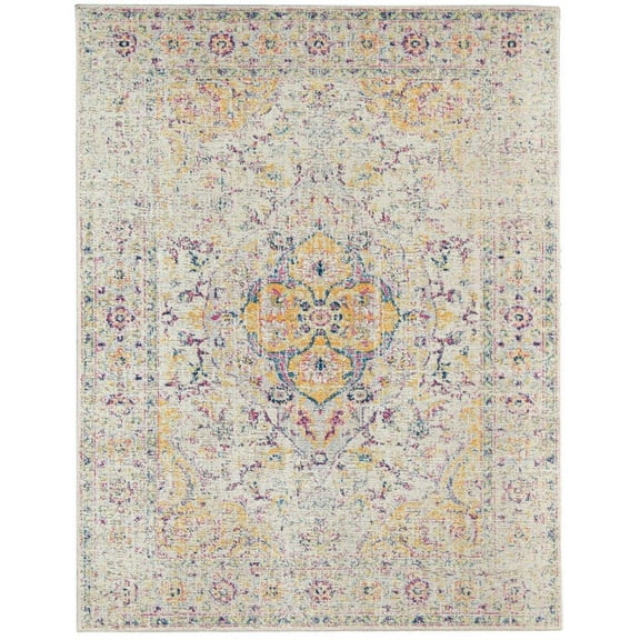 Amer Rug ETE28111111 8 ft. 11 in. x 11 ft. 11 in. Eternal Transitional Power-Loomed Rug, Pink