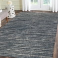 thumbnail image 1 of Luxee Designs Maryland Collection 2x3 Area Rug, Indoor/Outdoor Striped Pattern Rugs for Living Room, Bedroom, Kitchen - Blue, 1 of 9