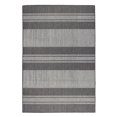 thumbnail image 1 of Luxee Designs Maryland Collection 4x6 Area Rug, Indoor/Outdoor Striped Pattern Rugs for Living Room, Dining Room, Bedroom, Kitchen, Office, Silver, 1 of 5
