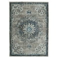 thumbnail image 1 of Luxee Designs Montana Collection, 5x7 Area Rug, Teal - Stain Resistant, Low Pile, Soft Texture, Pet Friendly - Perfect for Living Room, Bedroom, and Office, 1 of 8