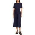thumbnail image 1 of Luxely womens  Midi Dress, 12, Blue, 1 of 3