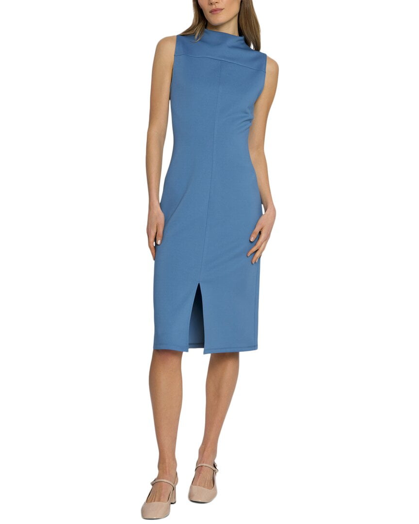 Luxely womens Midi Dress, 8, Blue - Walmart.com