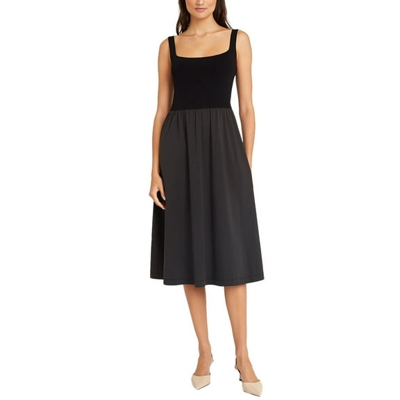 Luxely womens  Midi Dress, xs, Grey