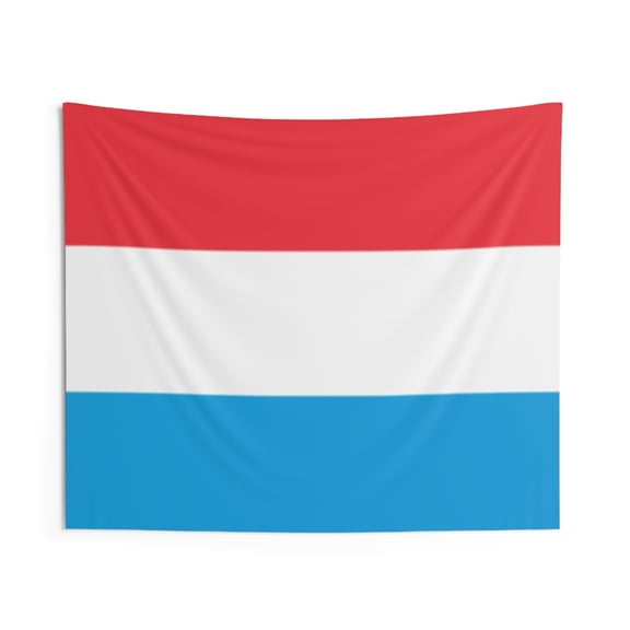 Luxembourg Country Flag Wall Hanging Tapestry