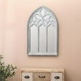 thumbnail image 1 of Luxen Home WHA809 Metal Arched Window Wall Mirror, 1 of 6