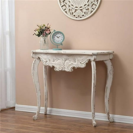 Luxen Home Wood Vintage Console and Entry Table