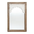 thumbnail image 1 of LuxenHome Wood Framed Rectangular Accent Wall Mirror, 1 of 9