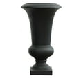 thumbnail image 1 of LuxenHome 22.8" H Black Slim MgO Urn Planter, 1 of 8