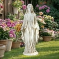 thumbnail image 1 of LuxenHome Virgin Mary Statue Outdoor, 30'' Religious Garden Statue, Blessed Mother Outdoor Statue, Virgen De Guadalupe Statues, Large Outdoor Garden Statues, Sculptures Decorations Home Yard Patio, 1 of 9