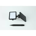 thumbnail image 1 of LuxenHome Black Plastic LED 200LM Solar Panel Light, 1 of 6