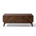 thumbnail image 1 of LuxenHome Columbia Engineered Wood Coffee Table with Storage, 1 of 9