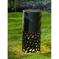 thumbnail image 1 of LuxenHome Gray MgO 11.8in. H Solar Powered Bollard Light, 1 of 5