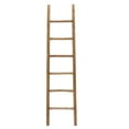 thumbnail image 1 of LuxenHome Rustic 6ft Decorative Blanket Ladder, 1 of 9