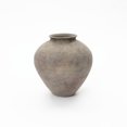 thumbnail image 1 of LuxenHome Rustic Ceramic Vase, 12.6" Tall Terracotta Pot with Earthy Gray-Brown Finish, Handcrafted, 1 of 9