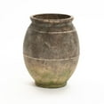 thumbnail image 1 of LuxenHome Rustic Ginger Root Brown Terracotta 13.6-Inch Tall Indoor and Outdoor Urn Vase, 1 of 8