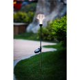 thumbnail image 1 of LuxenHome White 3D Heart Solar Light Metal Stake, 1 of 5