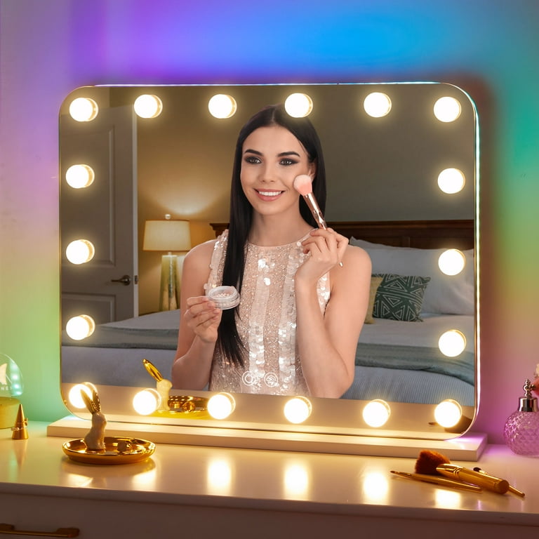 Luxury vanity mirror with lights 2025
