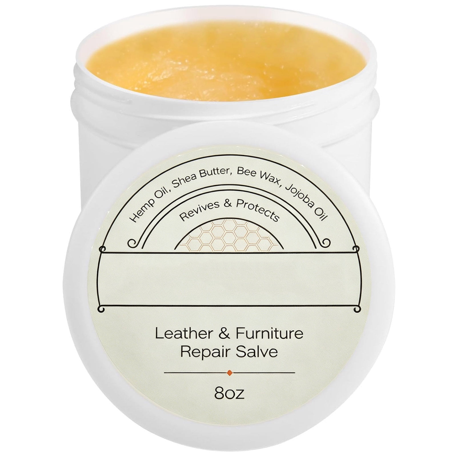 Leather & Furniture Repair Salve- Polisher, Leather Cleaner And Conditioner for Furniture, Wood Repair, For Wood, Wood And Leather,Lux Grove Wood Repair,3.53 Oz/100g