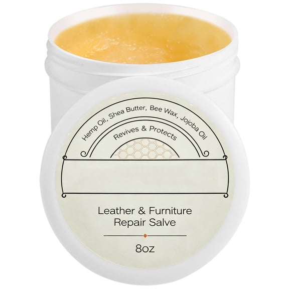 Leather & Furniture Repair Salve- Polisher, Leather Cleaner And Conditioner for Furniture, Wood Repair, For Wood, Wood And Leather,Lux Grove Wood Repair,3.53 Oz/100g