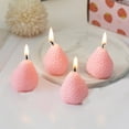 thumbnail image 1 of Luxicdy 9PCS Strawberries Candles Gifts for Women, Aromatherapy Candle, Room Decor Cute Strawberries Shaped Scented Candles, Aesthetic Decorative(Pink), 1 of 6