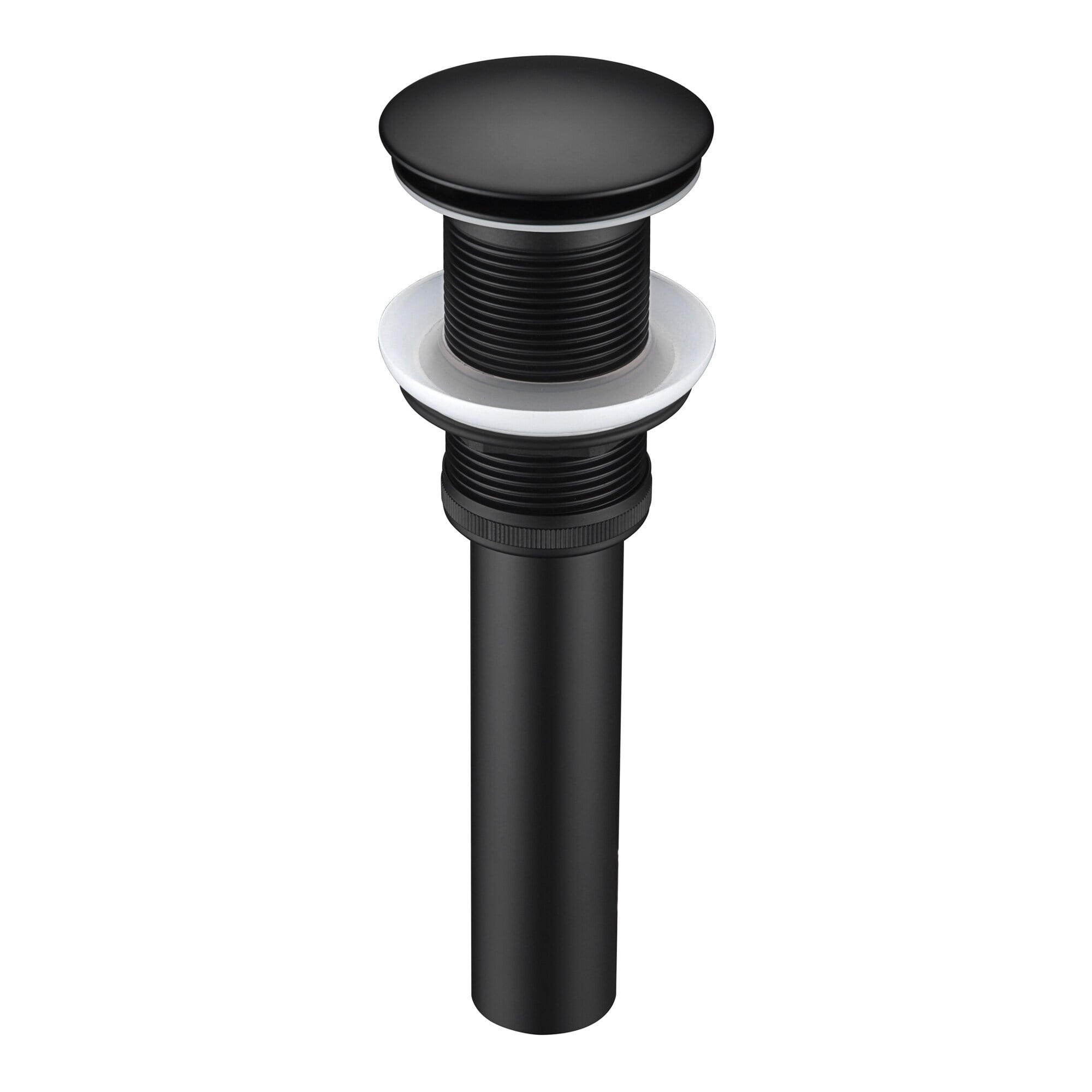 Matte Black Brass Bathroom Sink Pop-Up Drain Stopper