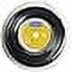 Luxilon 4G Black 125 Tennis String Reel, 16L Gauge 1.25mm, 200m