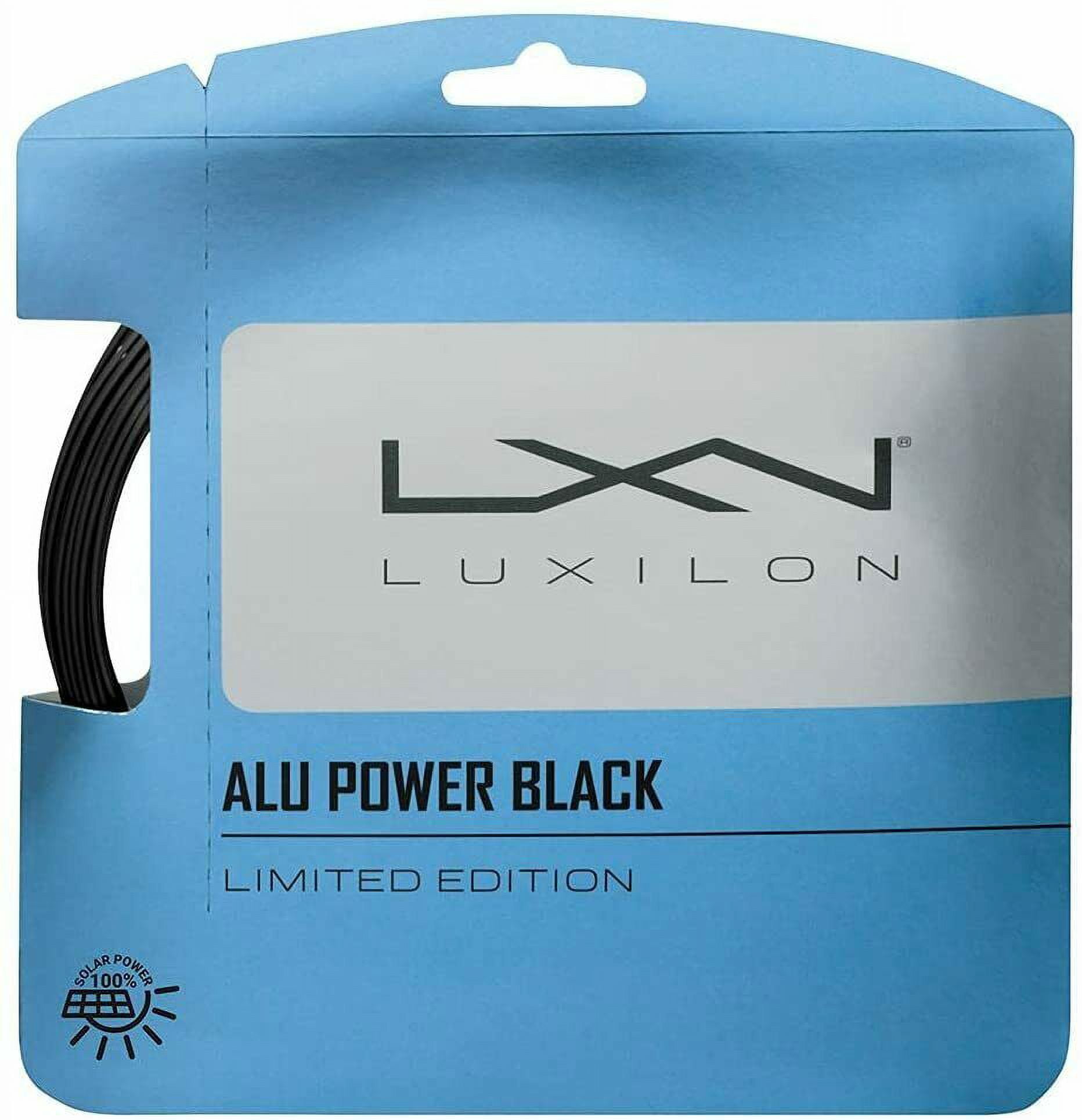 Luxilon Alu Power 125mm/17G Tennis String Black ( ) - Walmart.com