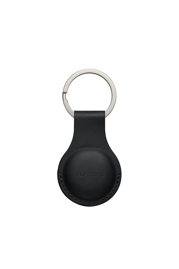 Keychain Compatible With Airtag Leather Case