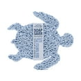 thumbnail image 1 of Luxiny American Made Soap Saver for Soap Dishes & Shower Soap Holders - Helps Handmade Soap Last Longer - Made from Plant Based Environmentally Friendly Bioplastics Light Blue Sea Turtle, 1 of 4