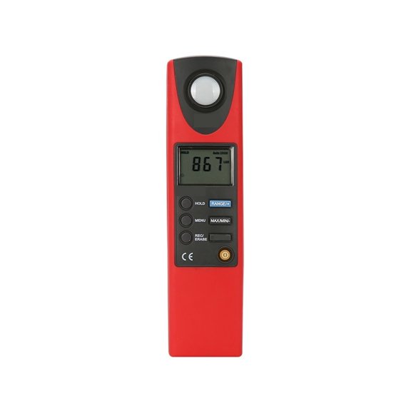 Luxmeter Digital Light Meter 20-20000 Lux Lumen Digital Illuminometer USB Transfer MAX/MIN Modes Lux/FC Selectable ,Accurate