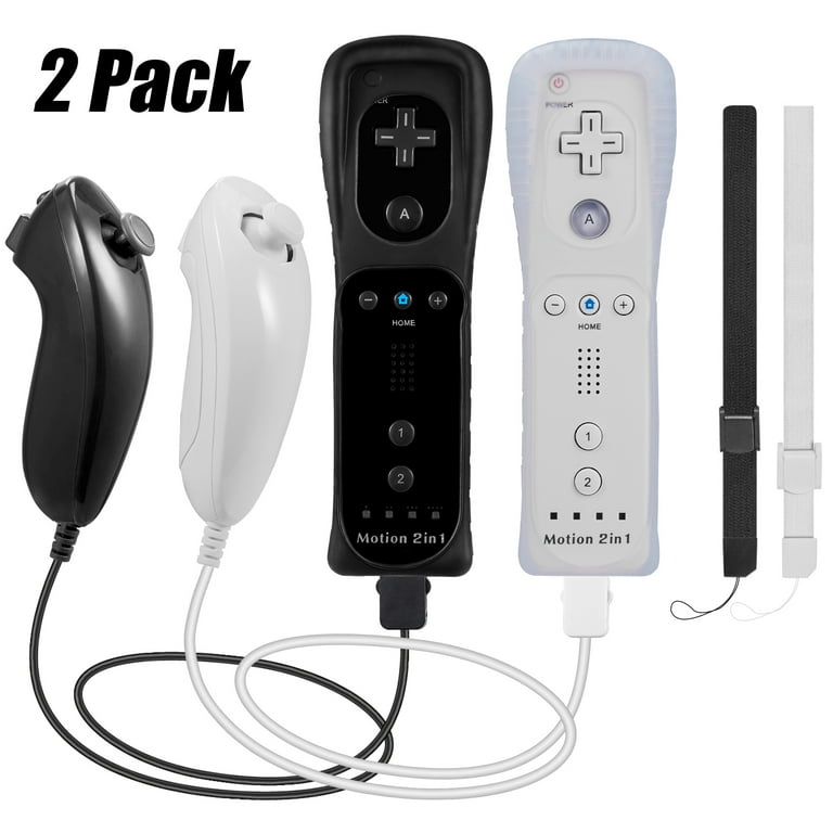 New Nintendo Wii Controller & Nunchuk Combo Pack