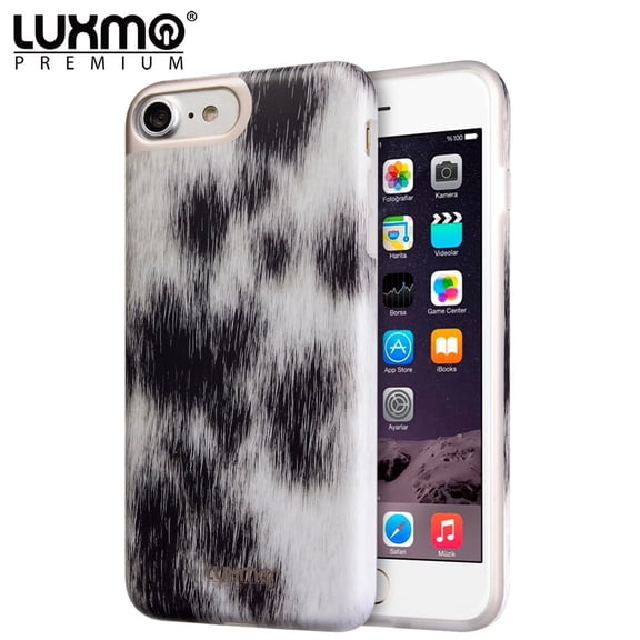 Luxmo Furbulous Snow Leopard Design Candy Case For iPhone SE (2022-20)/8/7/6/6s 4.7"