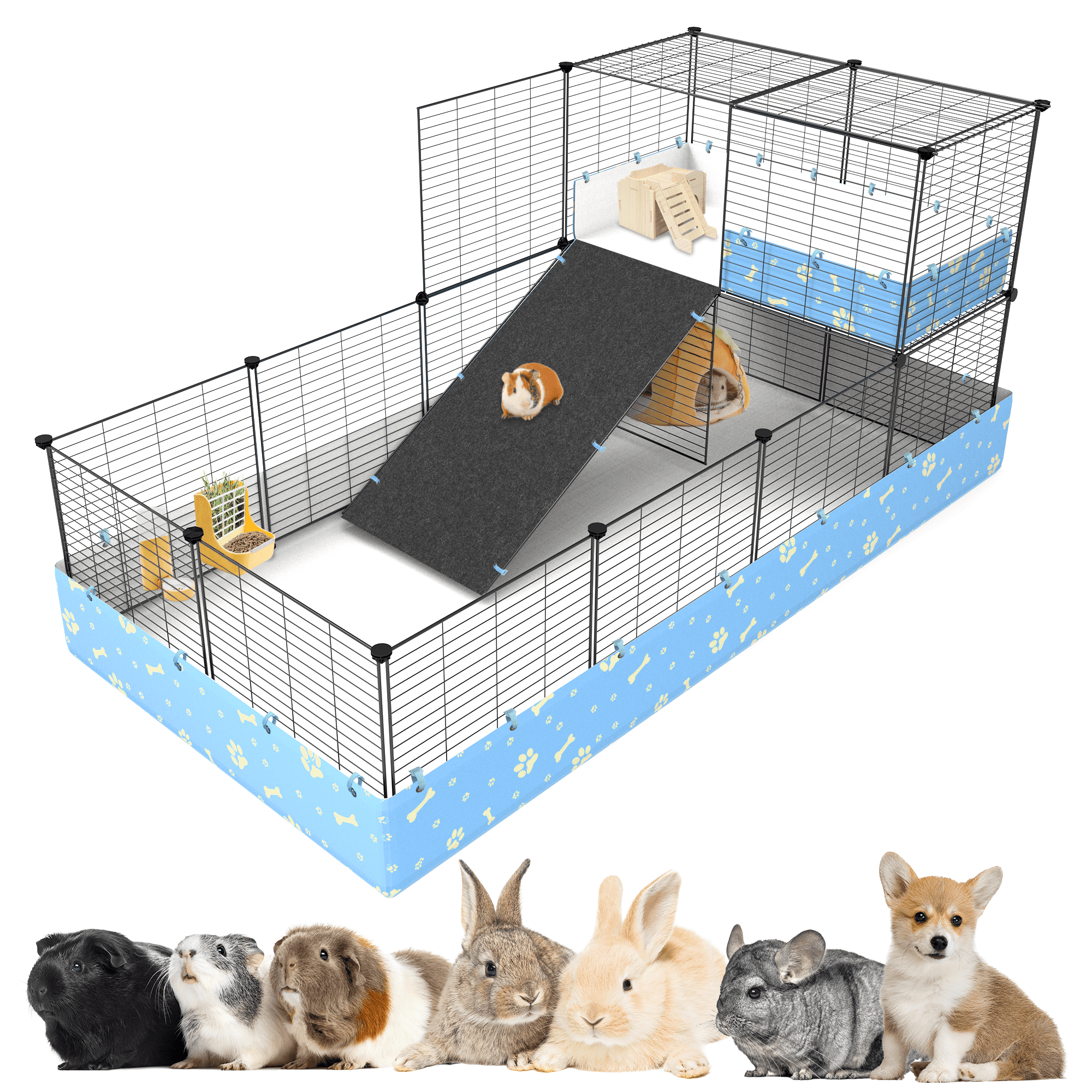 C and c bunny cage hotsell